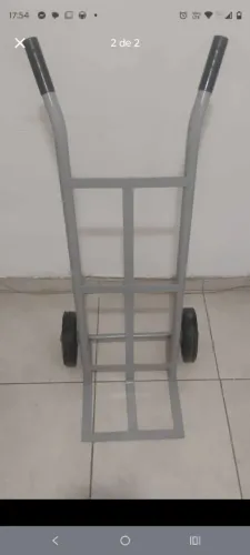 Carrinho de carga roda maciça