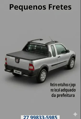 Pequenos fretes remoção entulho