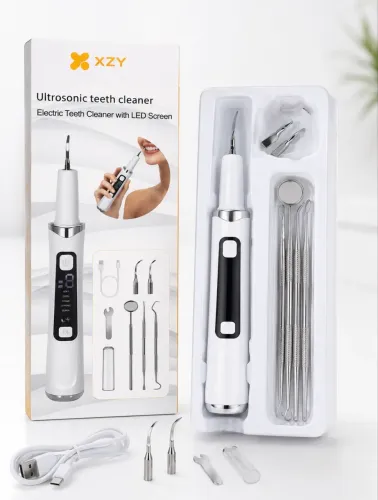 Limpador Ultrassônico Dental com Tela LED