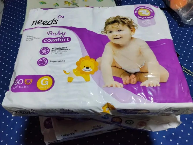 Fraldas Needs baby comfort G
