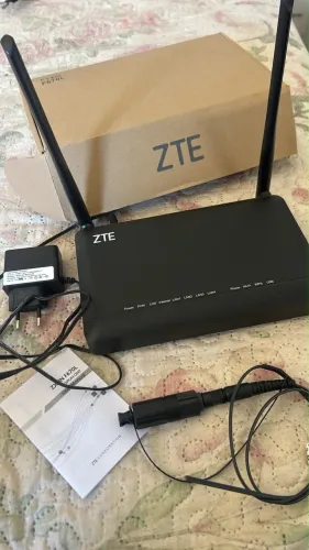 Roteador ZTE F670L - Excelente estado