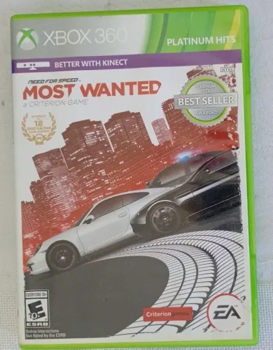 Need for Speed Most Wanted Xbox 360 - Mídia Física Original-