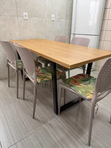Mesa de Jantar com 6 cadeiras Tramontina