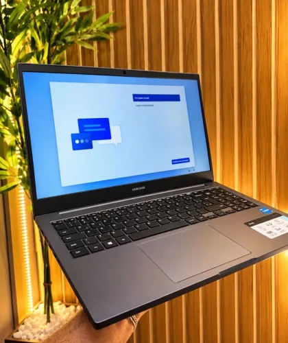 NOTEBOOK SAMSUNG I5 11 GERAÇÃO, 08 DE RAM, SSD NVEME 256GB, COM CAIXA ? PROMOÇÃO