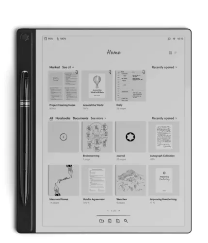 Montblanc Digital Paper + Capa de couro original