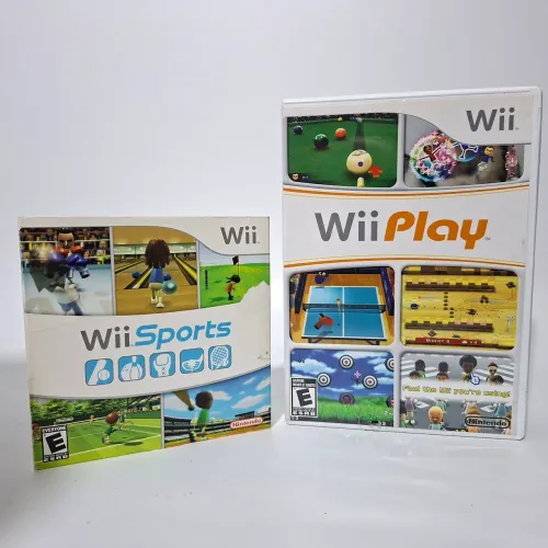 Nintendo wii sports + wii play