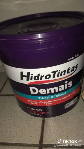 tinta de parede nova motivo de venda comprei errado cor branco gelo 