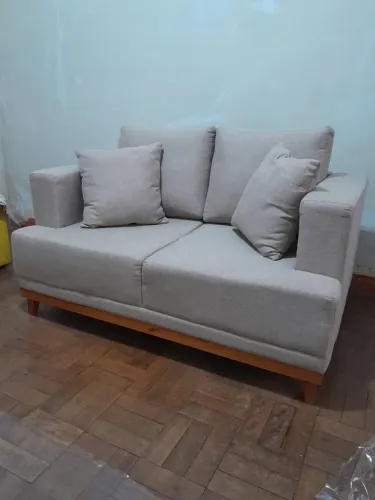 Sofá e poltrona