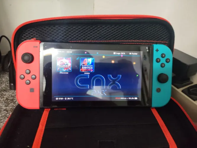 Nintendo switch 1 V2 desbloqueado (usado)