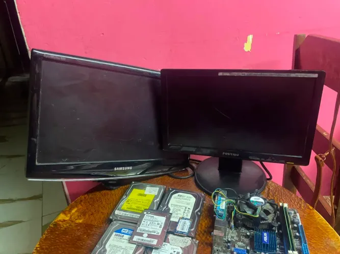 Lote de eletrônicos