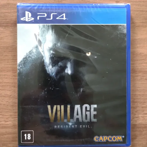 jogo mídia física resident evil 8 village ps4 ps5 lacrado