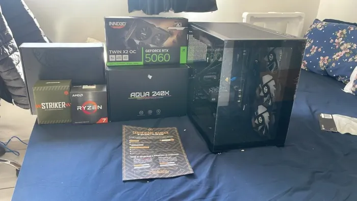 Pc Gamer Ryzen 7 5700x + Rtx 5060 na Garantia 
