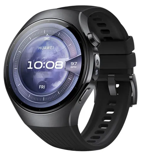 Relógio Inteligente Huawei Watch 5 46mm Tela AMOLED LTPO Monitor Cardíaco Novo na Caixa