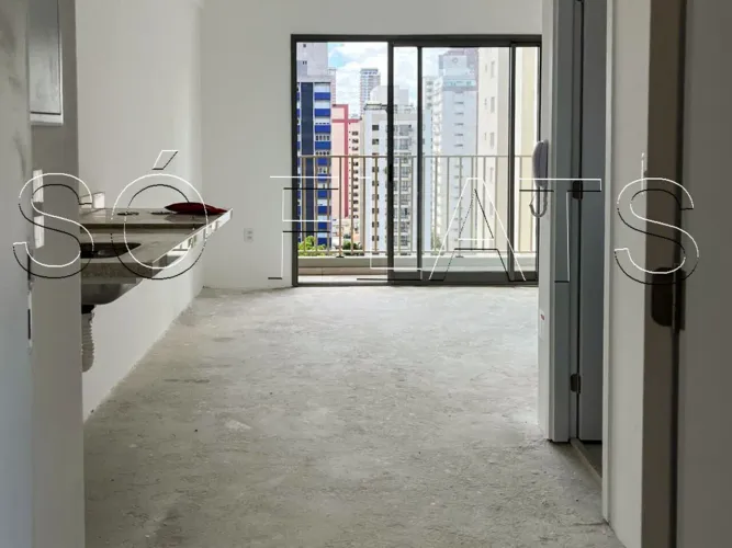 Studio à venda no Itaim Bibi, 24m², varanda e lazer completo, Voxx Itaim