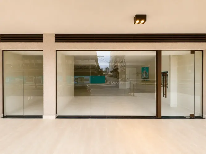 Sala Comercial 02 Nova para Aluguel em Perequê 88 m² | 1 Vaga | Localização Estratégica