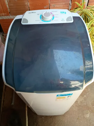 Lavadora semi automática Britânia + transformador de energia