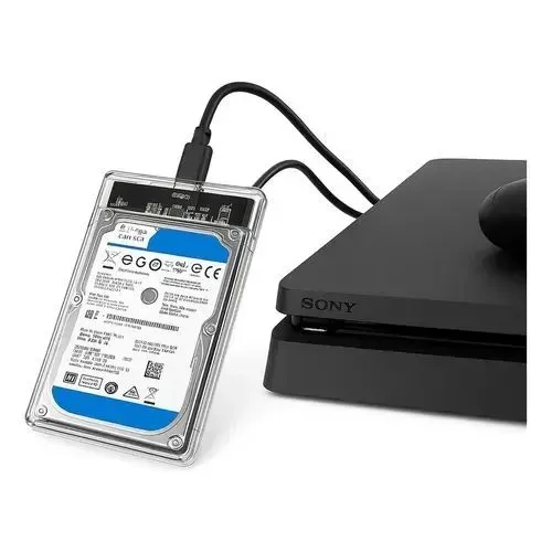 HD externo de 500 GB USB 3.0 para computador e vídeo game
