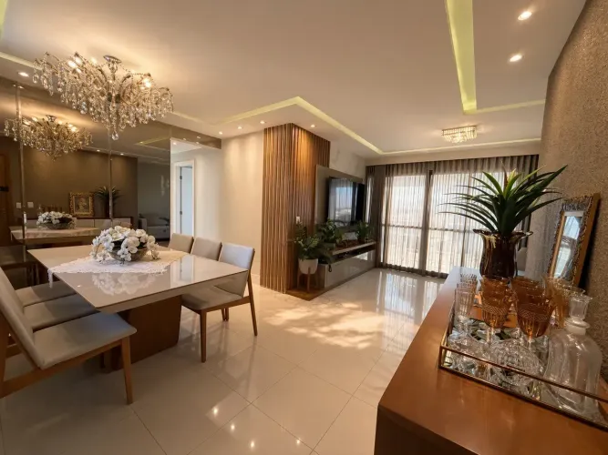 Apartamento Impecável no LE PARC | 112 m², 3/4, 2 Suítes e 2 Vagas