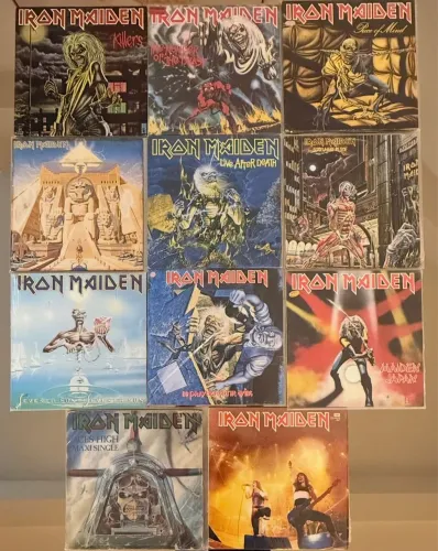Coleção Lp Vinil Iron Maiden 