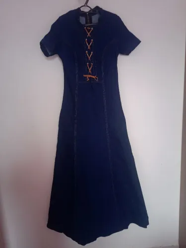 Vestido Jeans longo.