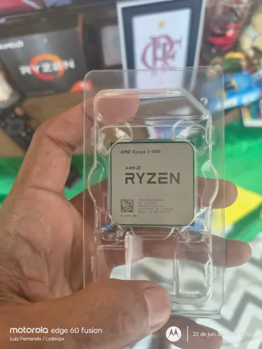 PROCESSADOR AMD RYZEN 3 4100 3.8GHZ (4.0GHZ TURBO), 4-CORES 8-THREADS, AM4