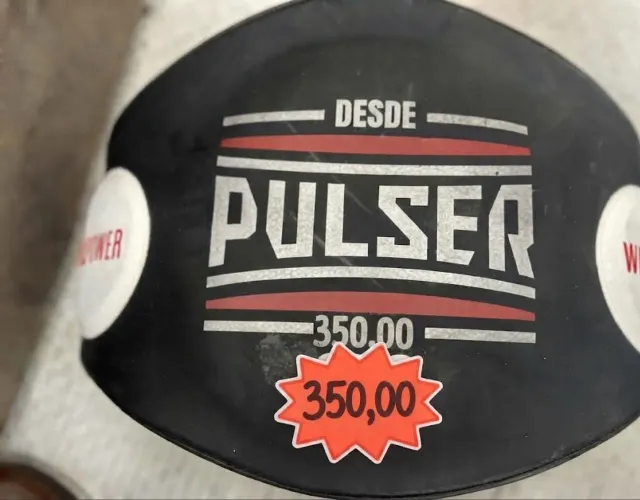 Cinturão Pulser em estado de novo usado três vezes 