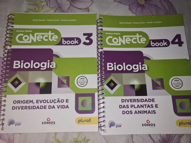 Livro Biologia Conecte Book 3 e 4 Plurall