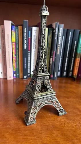 Miniatura Torre Eiffel Paris - Enfeite Decorativo em Metal