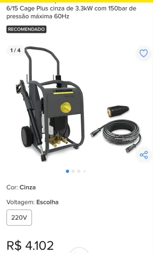 Máquina de lavar Kärcher Professional HD 6/15 