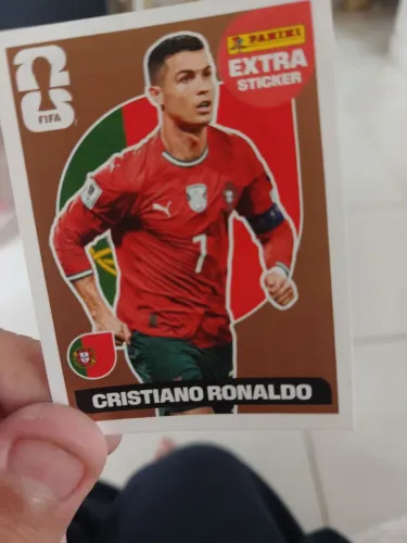 Cristiano Ronaldo Bronze figurinha
