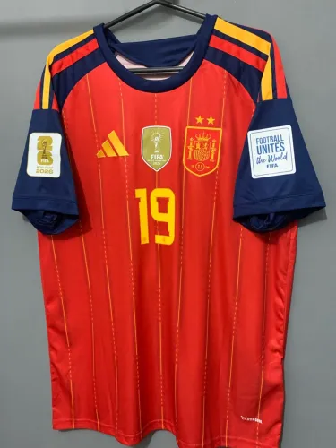 Camisa Espanha 2026 campeão do mundo