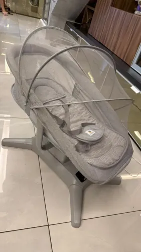 Cadeira de Descanso Automática Mastela Multi-Motion Musical Cinza - Até 15kg | Na Garantia