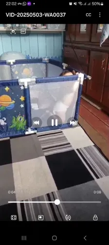 Vende-se chiqueirinho de bebê semi novo
