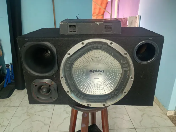 Vendo caixa trio 12 polegadas