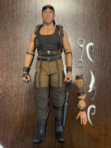 ART FIGURE BOY BLACK VIN DIESEL RIDDICK 1/6