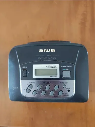 Walkman aiwa vintage digital