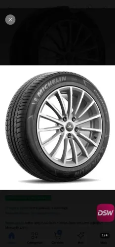 Um par de pneus MICHELIN medida 245-45-R19 Oportunidade .