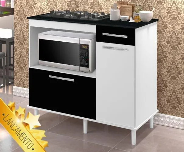 Lançamento Balcao Nobre p/ cooktop de 5 bocas = Frete gratis