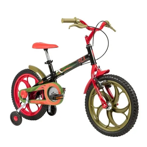 Bicicleta Power Rex Aro 16 Preto 2020 - Caloi
