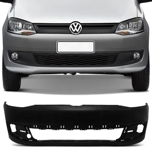 Parachoque Dianteiro Fox Spacefox 2011 2012 A 2014 Preto liso - Lumax