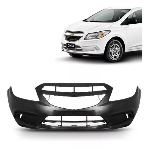 Parachoque Dianteiro Onix Prisma Ls Joy 2013 a 2016 - Preto Liso - R2A