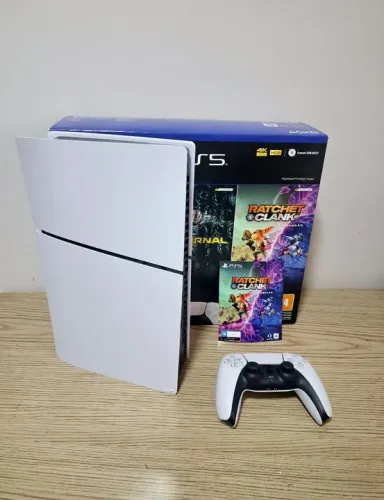 Promoção Playstation 5 Slim 1Tb Digital + 01 Jogo Zerado( ACEITO CREDISHOP)