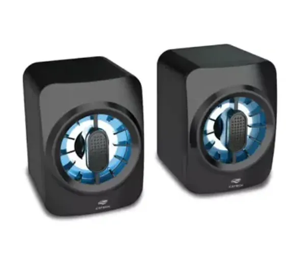  Caixa de Som Gamer C3Tech SP-L50 Rgb 6W Rms - WZetta