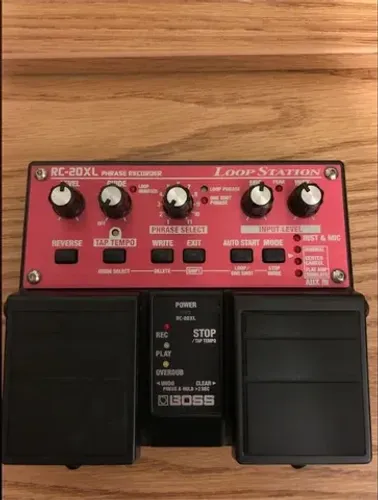Pedal boss loop station rc20xl