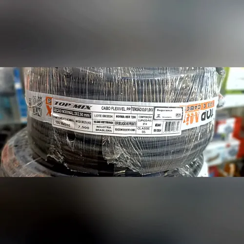 fio Pp top mix 2 x 1,5 (Honestidade e Qualidade Distribuidora JK Eletrônicos)