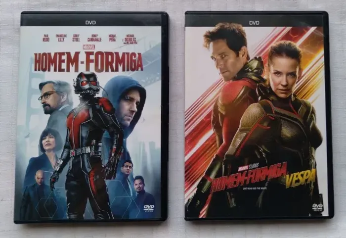 Dvd Homem-Formiga 1 e 2 (originais)