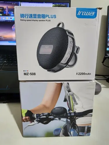 Caixa de som para Moto ou Bike com Bluetooth.