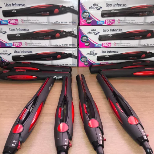PRANCHA de cabelo Liso Intenso Util Eletro - 190°C