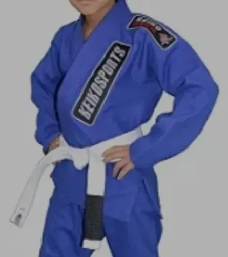 Kimono Jiu Jitsu M4 azul Juvenil Infantil Pro Keiko