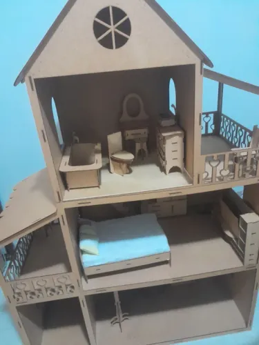 Casinha de boneca ( Grande ) 1,27×90cm